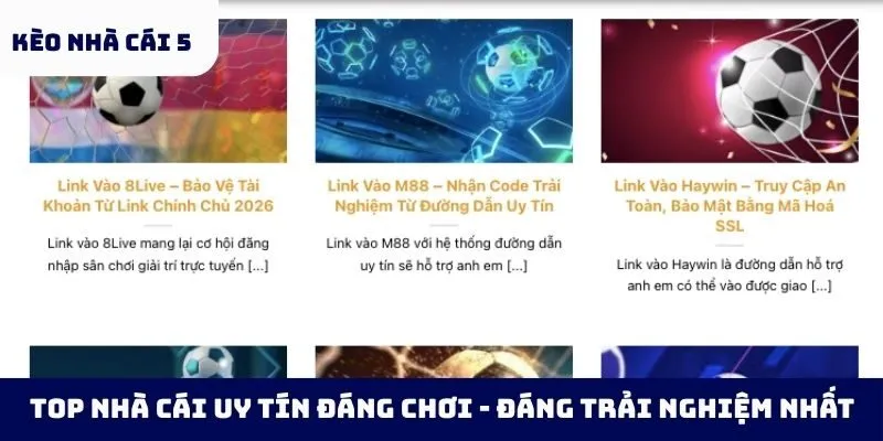 Top nhà cái uy tín đáng chơi - đáng trải nghiệm nhất