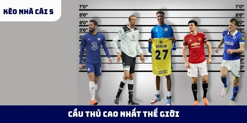 cầu thủ cao nhất thế giới