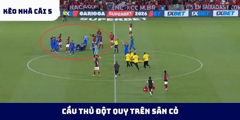 cầu thủ đột quỵ trên sân cỏ