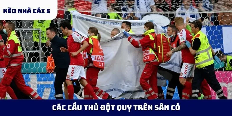 Các cầu thủ đột quỵ trên sân cỏ