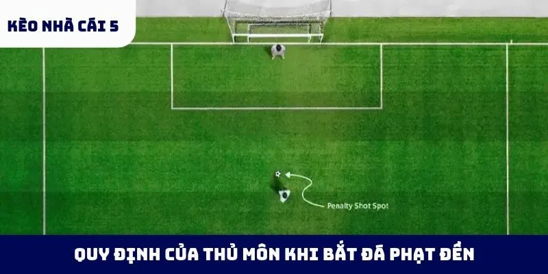 Quy định của thủ môn khi bắt đá phạt đền