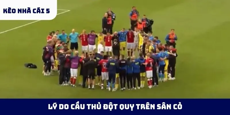 Lý do cầu thủ đột quỵ trên sân cỏ